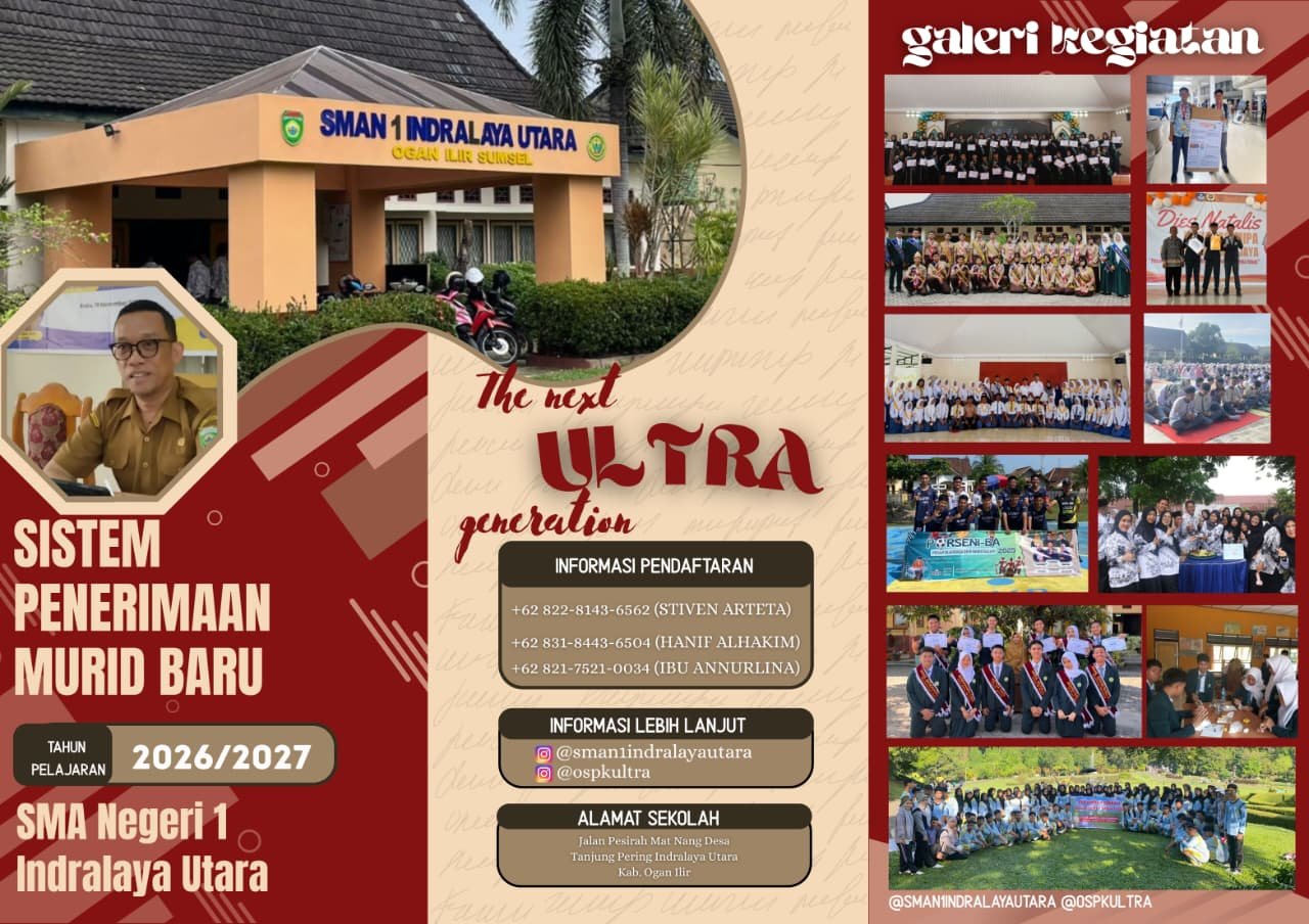Jalur dan Jadwal SPMB SMAN 1 Indralaya Utara